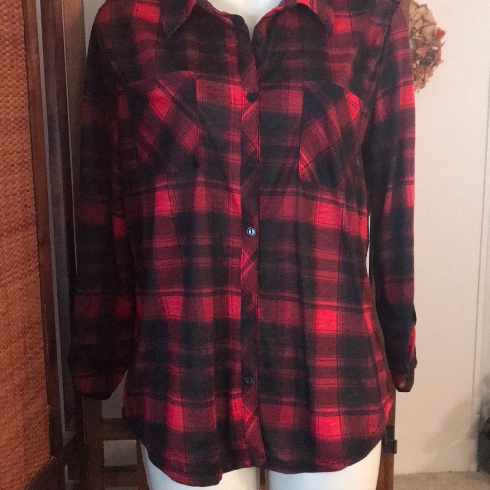 No-Boundaries flannel shirt